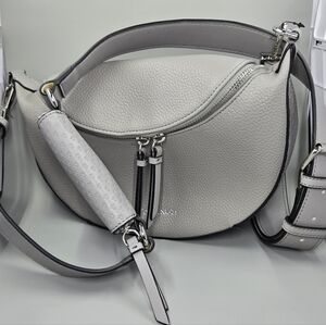 Calvin Klein Collection Light Gray Shoulder Bag
